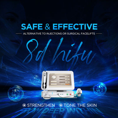 Ультразвуковое фокусирование высокой интенсивности Hifu 8d Face Machine AC110V-240V
